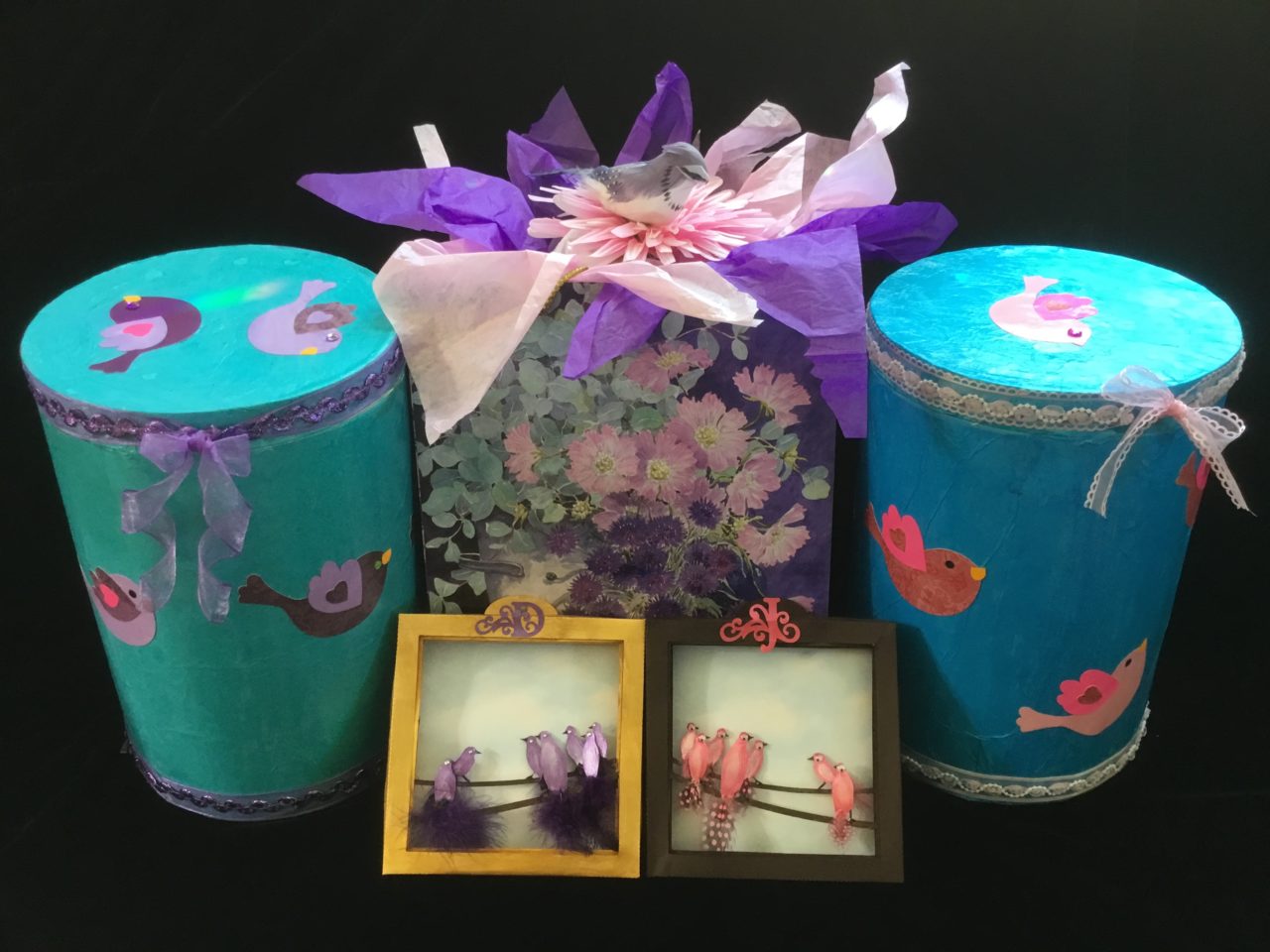 Finished gifts for twins' birthday 2016 - Dementia Care