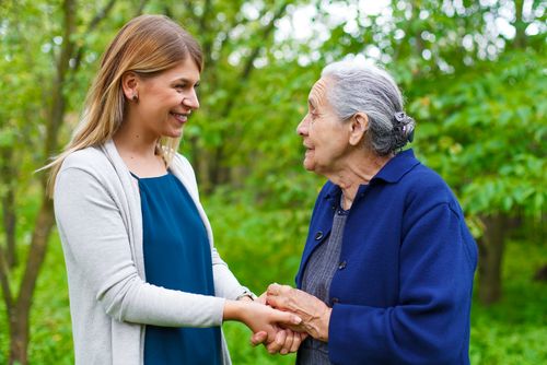 Conversating with a dementia patient